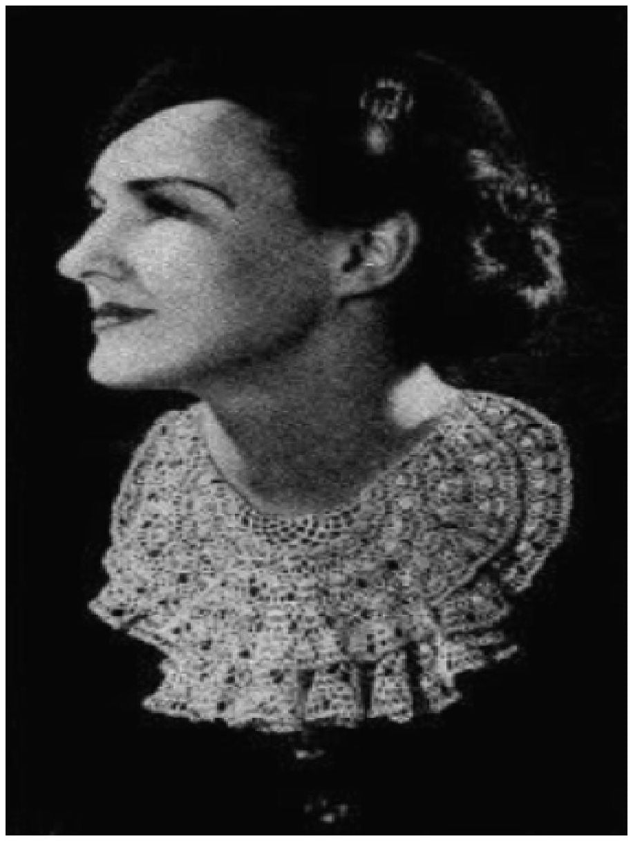 PATTERN #0719 LACE JABOT VINTAGE CROCHET