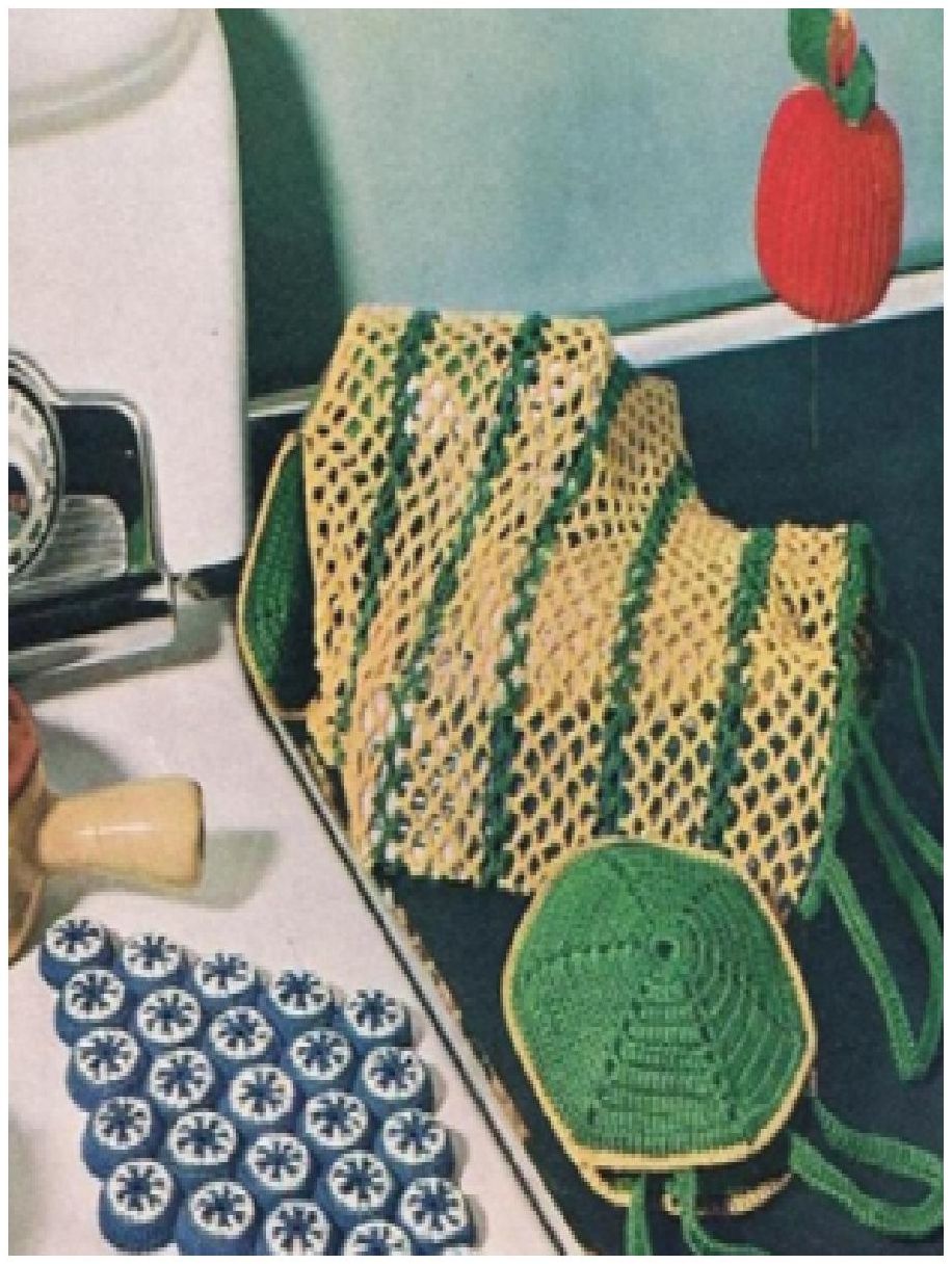 PATTERN #0723 SHOPPING BAG VINTAGE CROCHET
