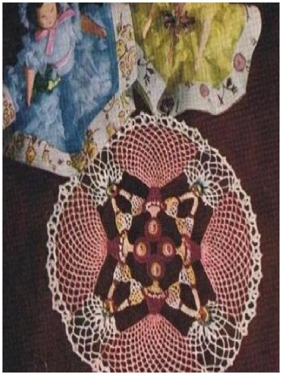PATTERN #0873 DOILY GO ROUND VINTAGE CROCHET