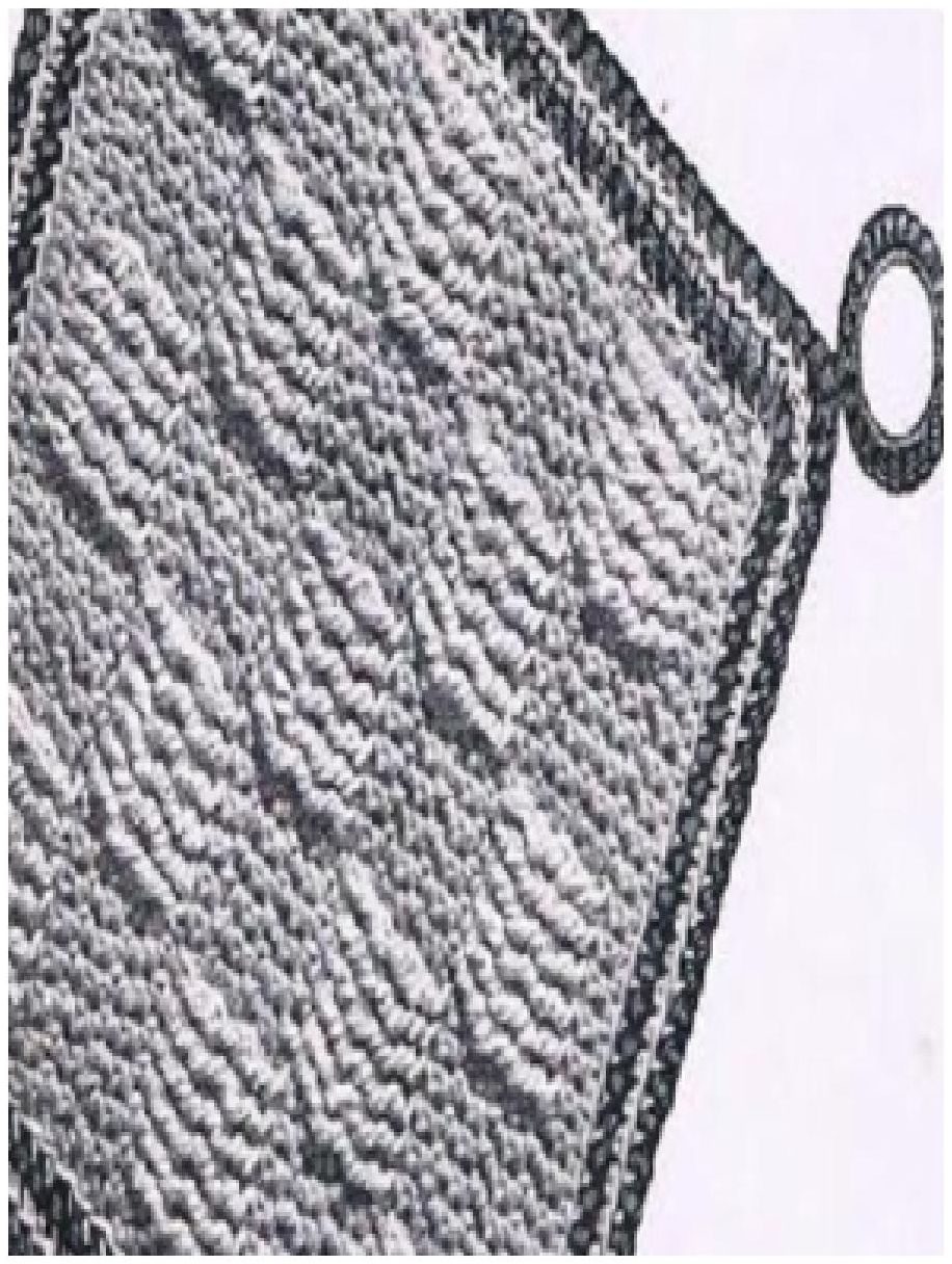 PATTERN #0878 MODERN POT HOLDER VINTAGE CROCHET