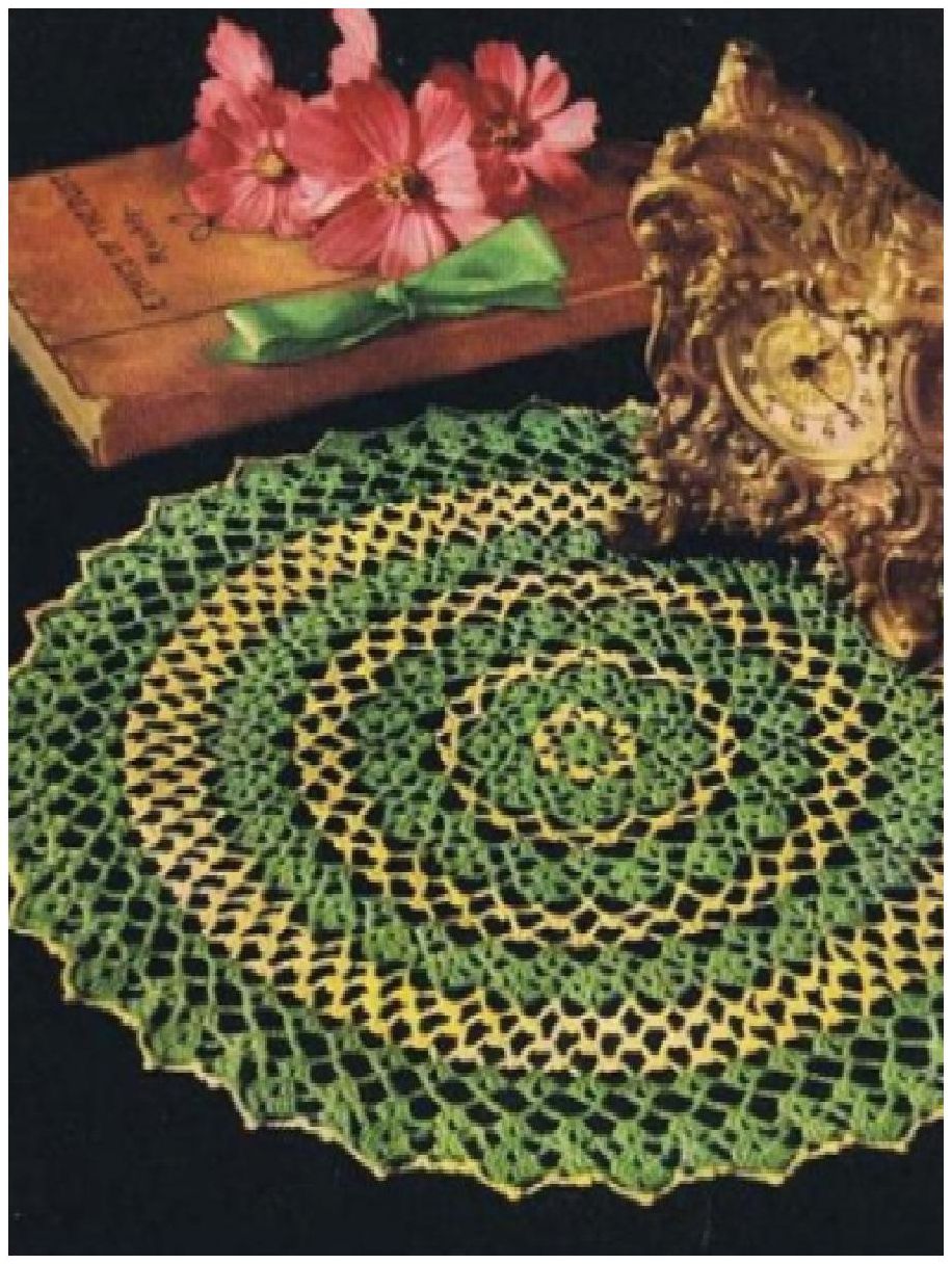 PATTERN #0882 GREEN DREAM VINTAGE CROCHET