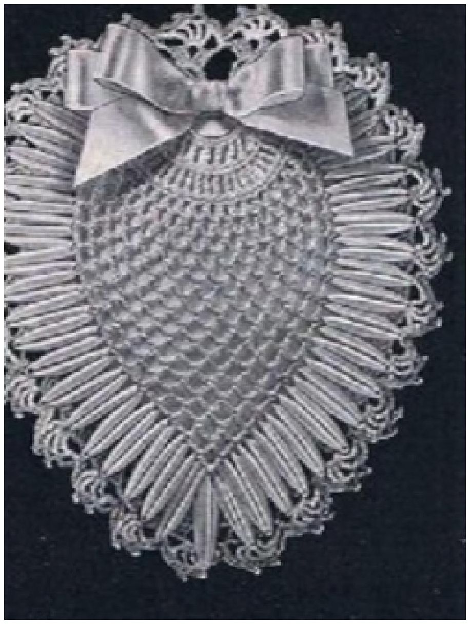 PATTERN #0884 PINEAPPLE PIN CUSHION VINTAGE CROCHET