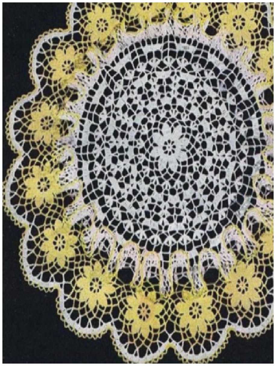 PATTERN #0885 THE PONDLILY VINTAGE CROCHET
