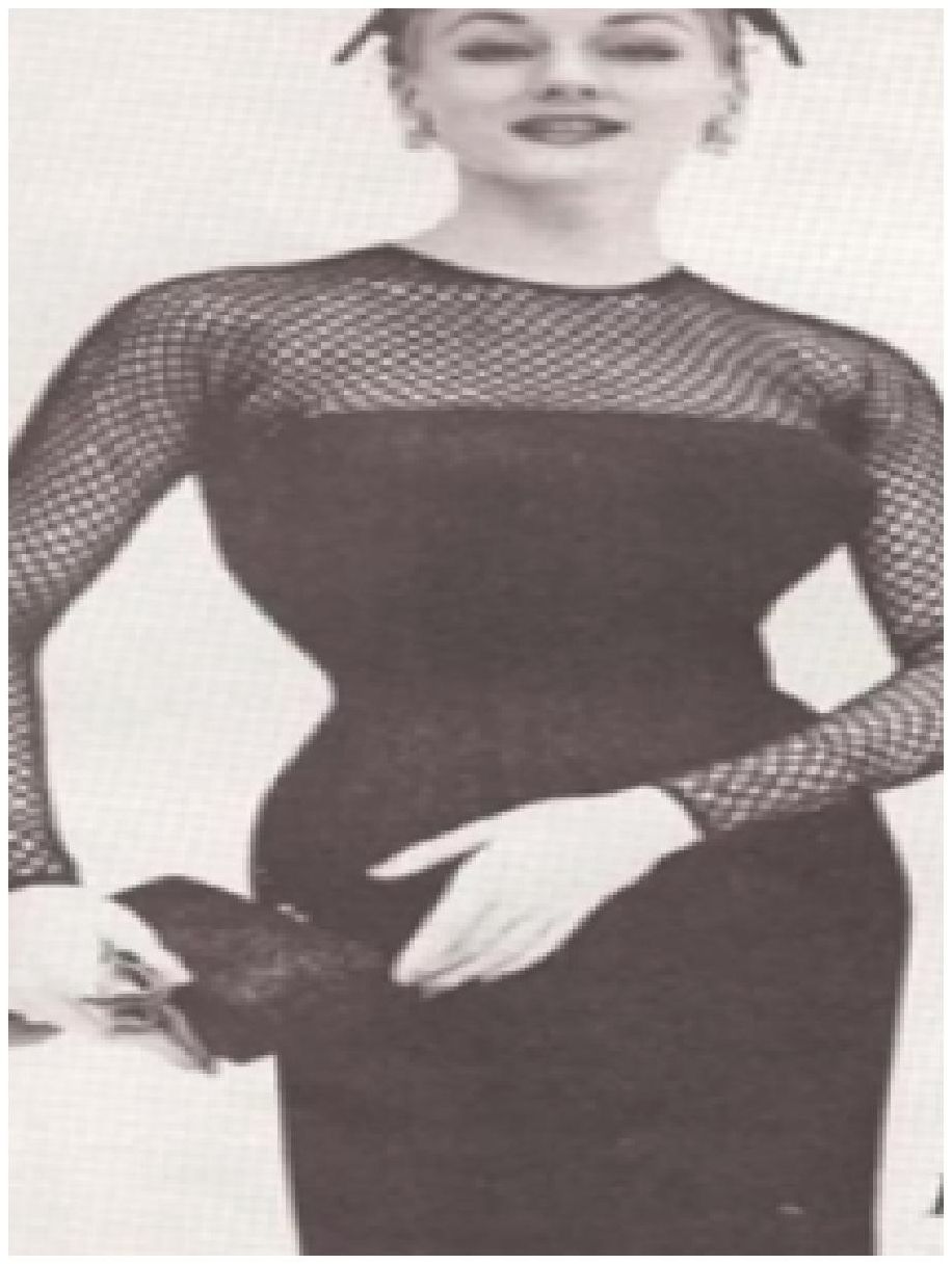 PATTERN #0887 FESTIVE SHEATH VINTAGE KNITTING