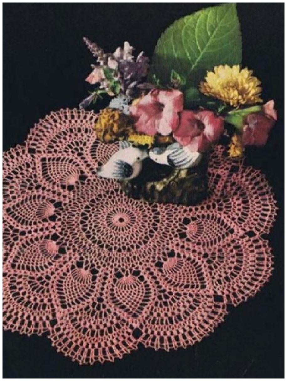 PATTERN #0895 PRETTY IN PINK VINTAGE CROCHET