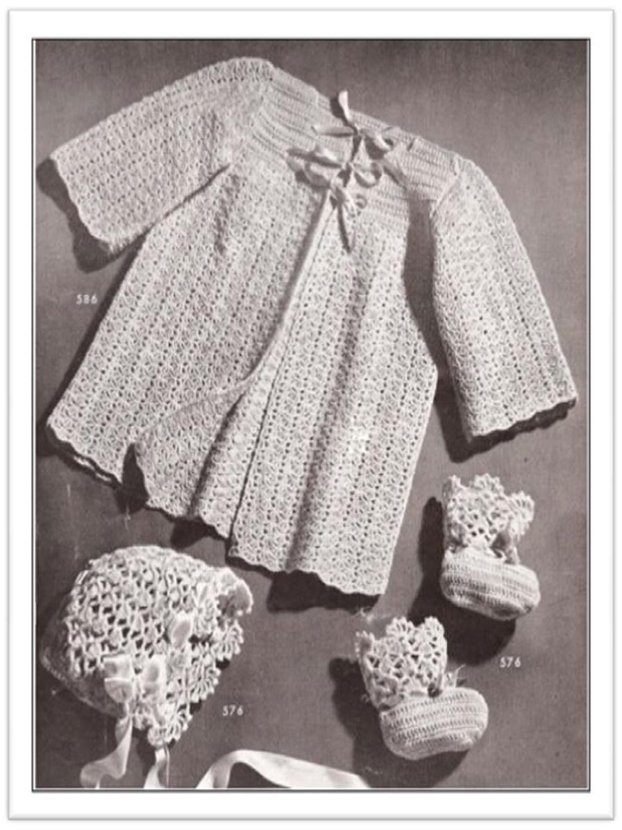 PATTERN #0897 SARAH ANN VINTAGE CROCHET
