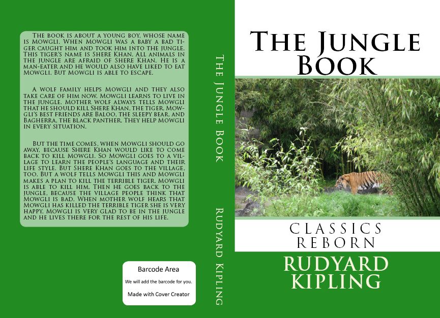 Children with Special Needs: 99 Cent The Jungle Book ( story, tale, narrative, fable, legend, fiction, novel, fiction, romance, introduction, proposal )