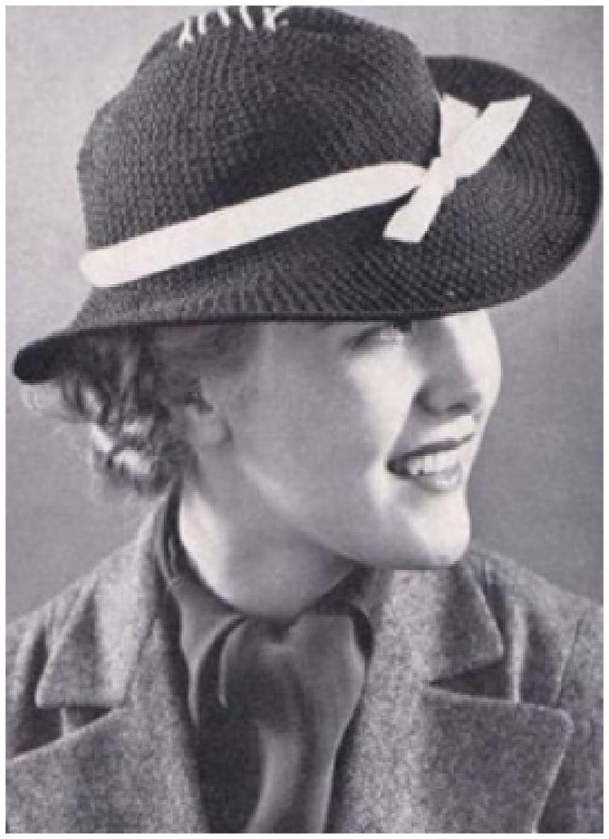 PATTERN #0901 WESTERN BRIM VINTAGE CROCHET