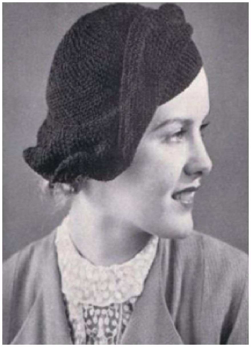 PATTERN #0902 WAVE HAT VINTAGE CROCHET