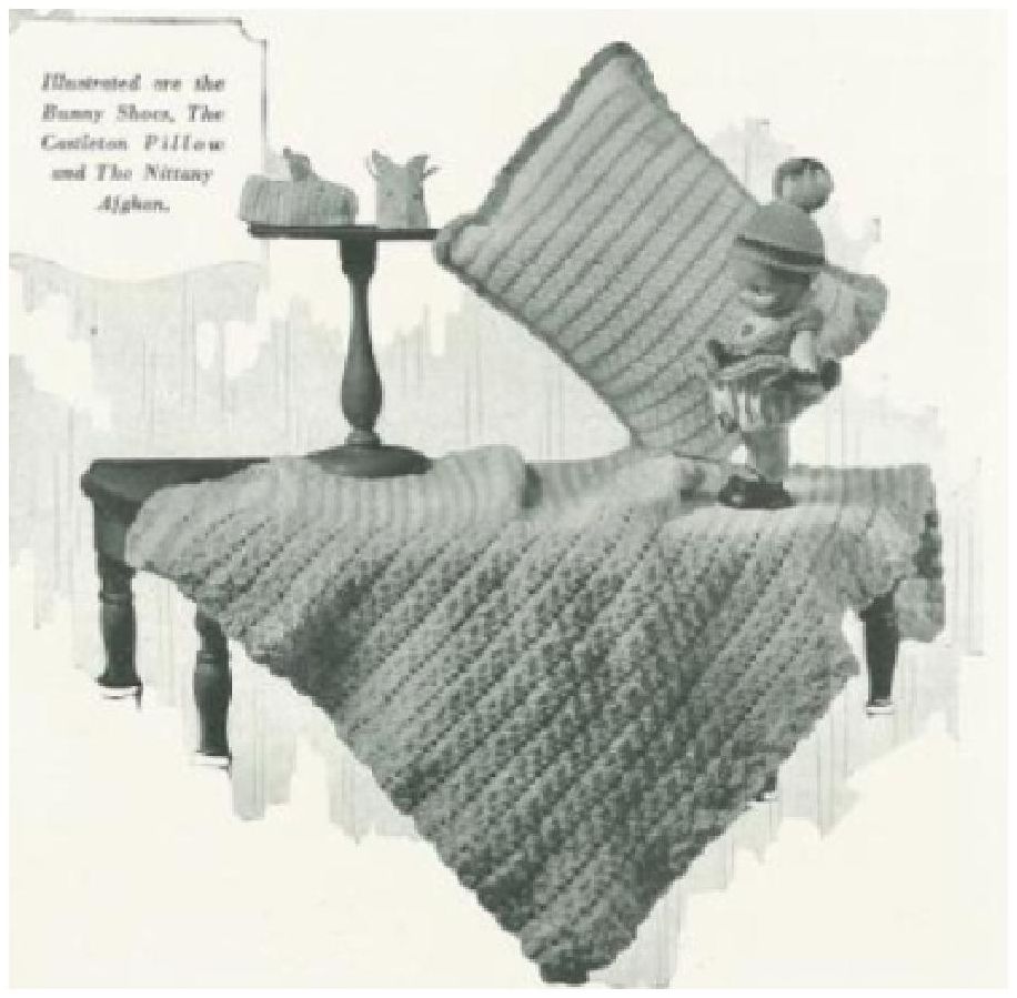 PATTERN #0904 THE NITTANY SET VINTAGE CROCHET