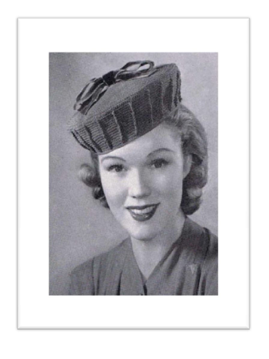 PATTERN #0907 THE PILL BOX VINTAGE CROCHET