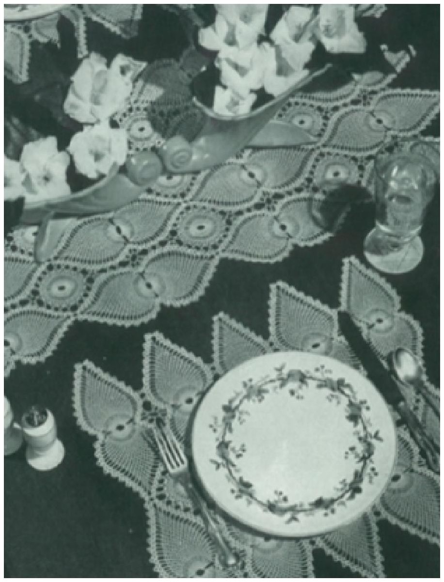 PATTERN #0940 LUNCHEON SET VINTAGE CROCHET