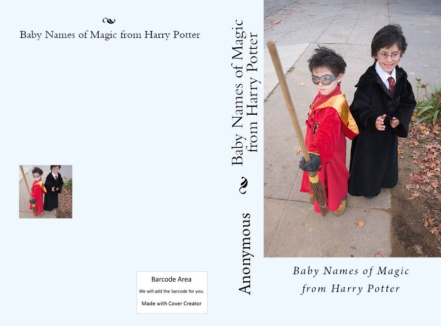 NOOK Kids: Baby Names of Magic from Harry Potter