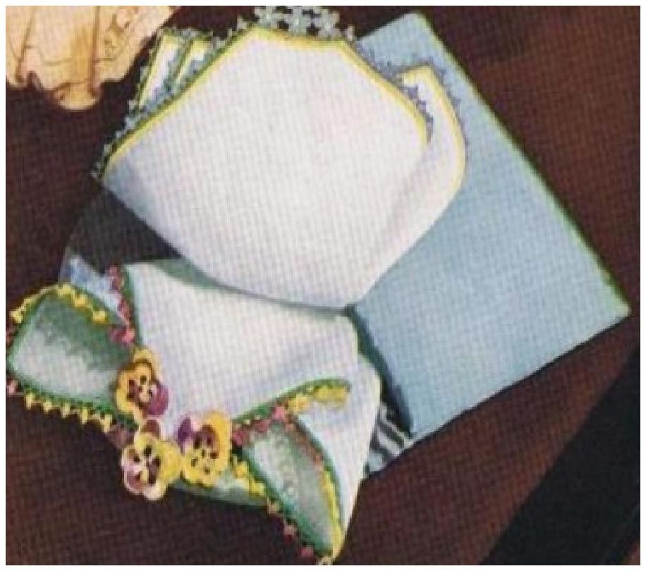 PATTERN #0960 TOUCH ME NOT AND PANSY'S VINTAGE CROCHET