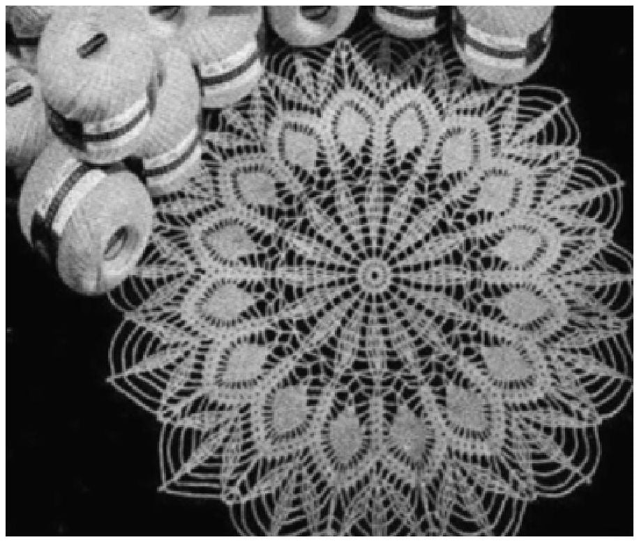 PATTERN #0961 PEACOCK VINTAGE CROCHET