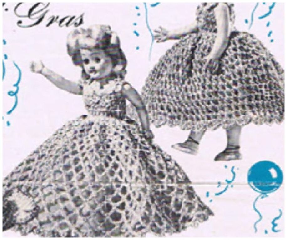 PATTERN #0963 BALLET DOLLS VINTAGE CROCHET