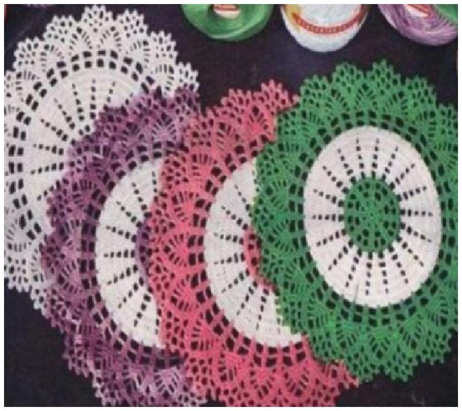 PATTERN #0971 THE GIFT DOILY VINTAGE CROCHET