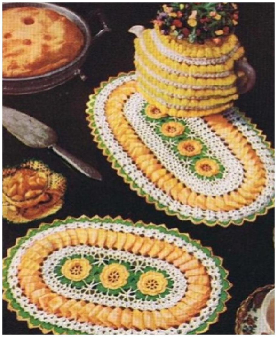 PATTERN #0993 MELLO YELLOW VINTAGE CROCHET