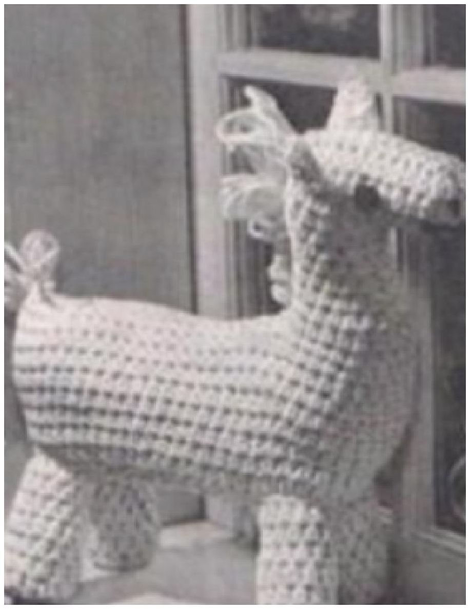 PATTERN #1006 HORSIE VINTAGE CROCHET