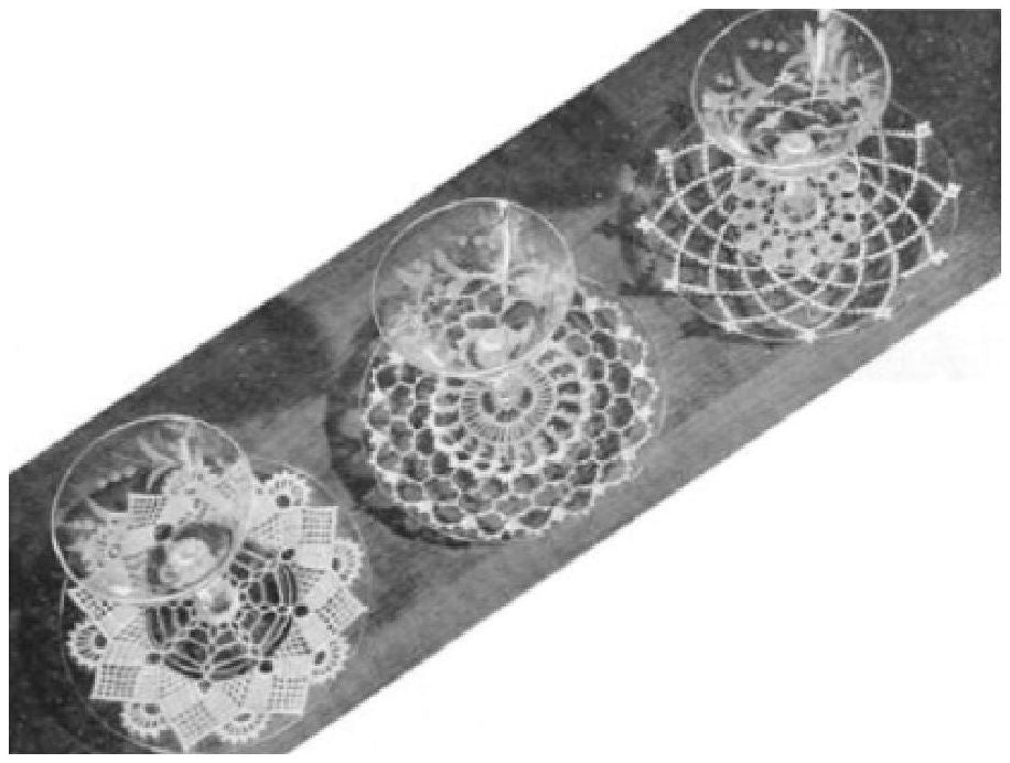PATTERN #1018 SHERBERT DOILIES PARTY FRILLS VINTAGE CROCHET