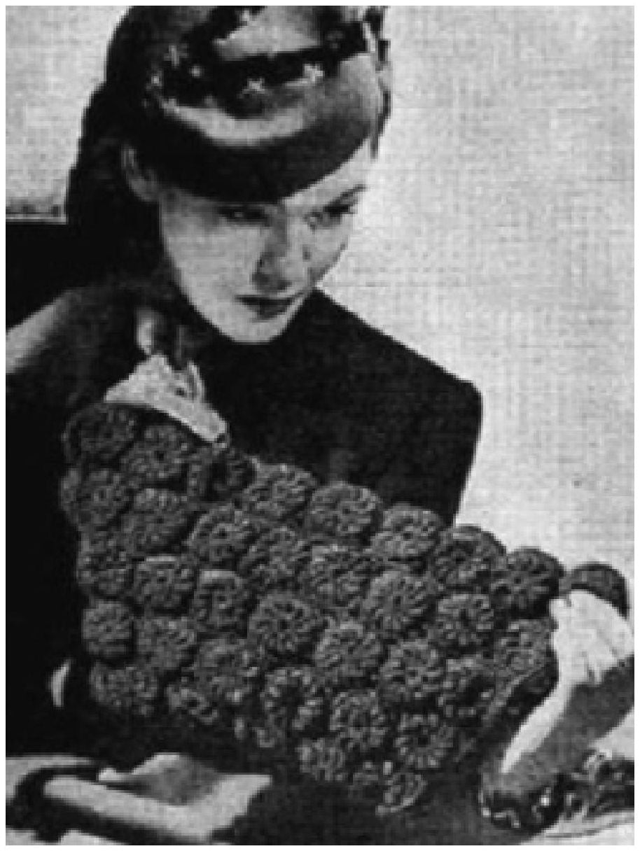 PATTERN #1039 MARSHA BAG VINTAGE CROCHET