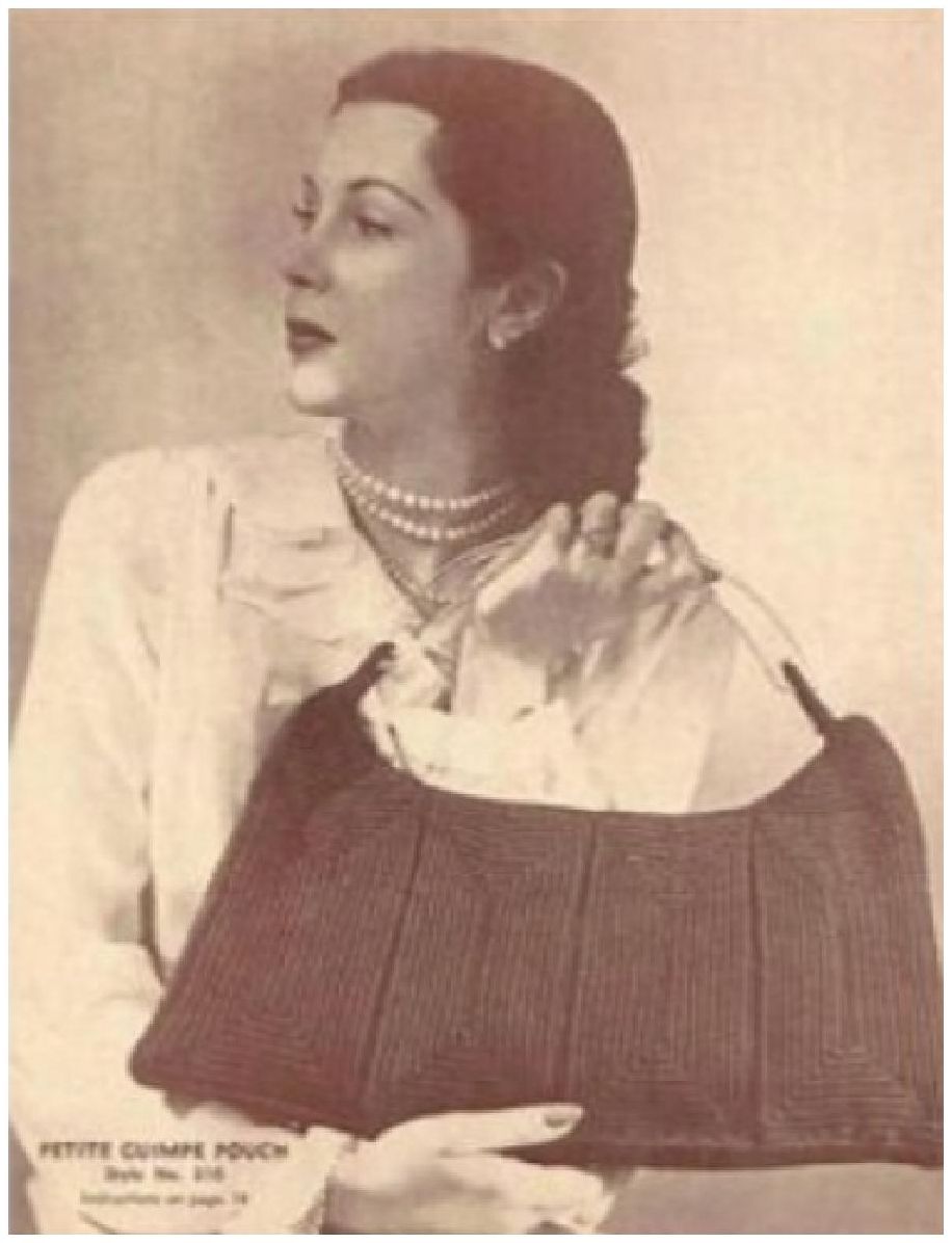PATTERN #1042 GINNY BAG VINTAGE CROCHET