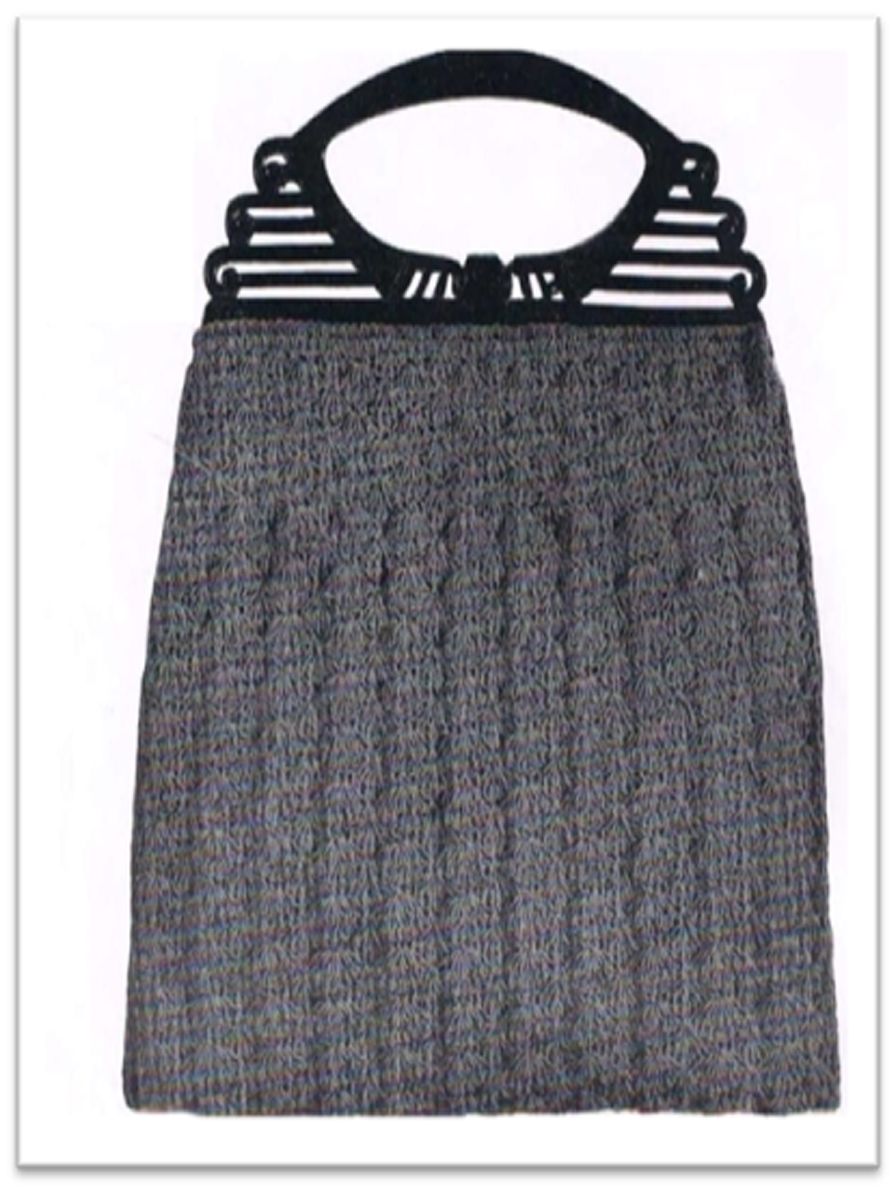 PATTERN #1078 UTILITY POUCH VINTAGE CROCHET