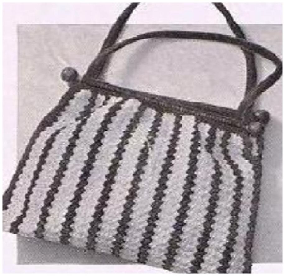 PATTERN #1079 FONDA BAG VINTAGE CROCHET