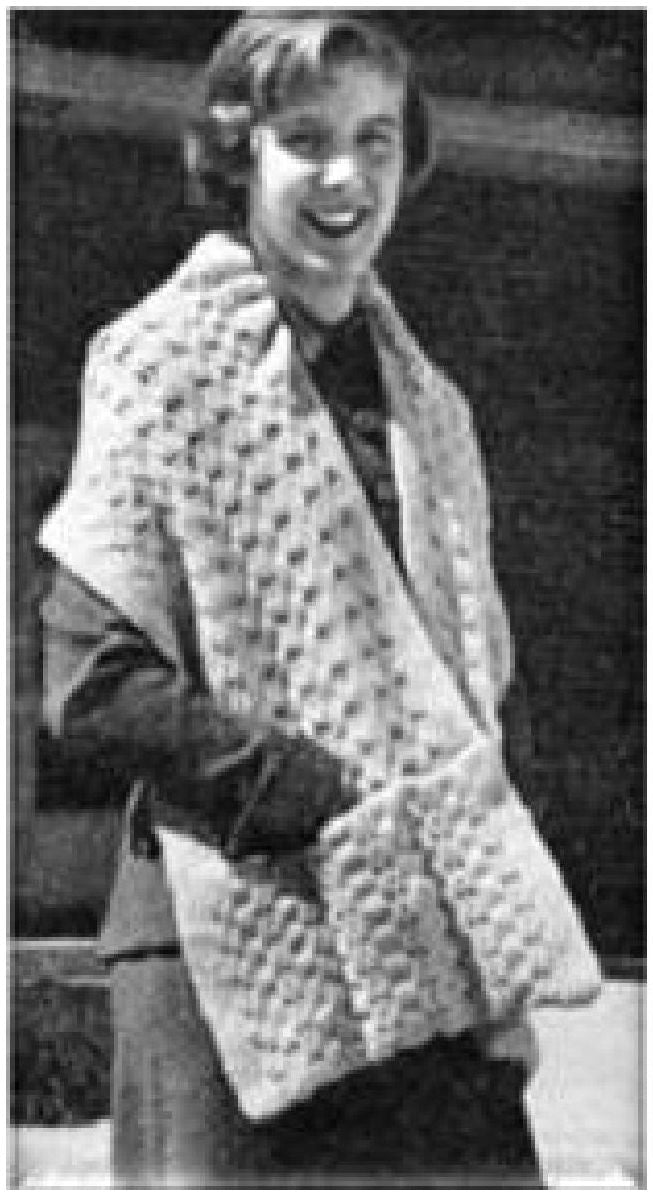 PATTERN #1292 POCKET STOLE VINTAGE CROCHET