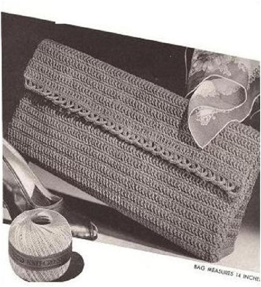 PATTERN #1294 A PERFECT COMPANION VINTAGE CROCHET