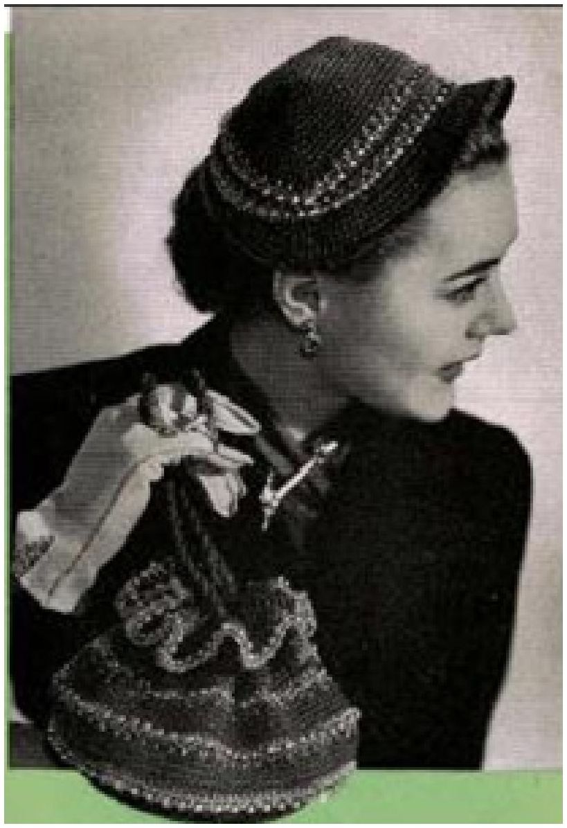 PATTERN #1299 INGENUE VINTAGE CROCHET