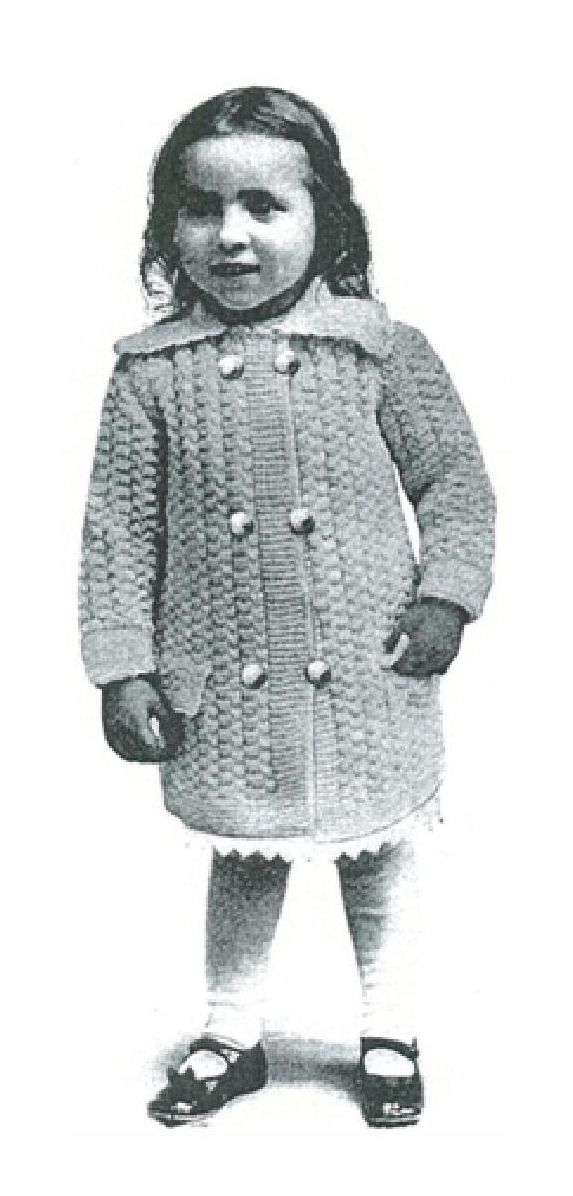 PATTERN #1367 TILD'S SWEATER VINTAGE KNITTING