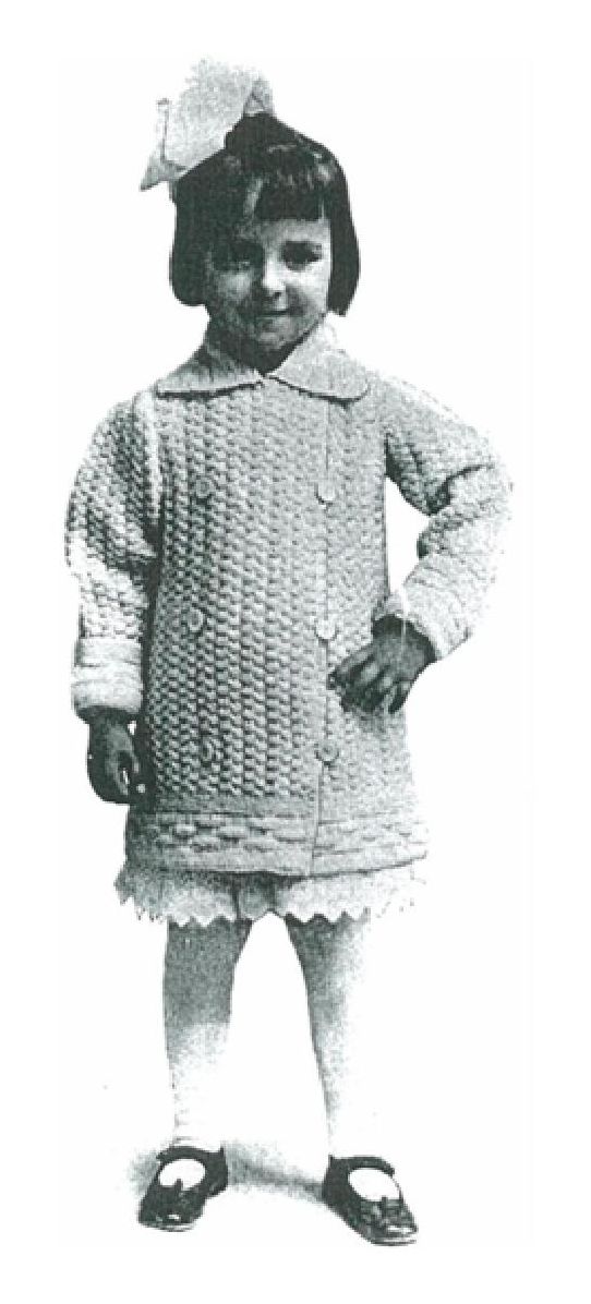 PATTERN #1368 CHILD'S SWEATER VINTAGE KNITTING