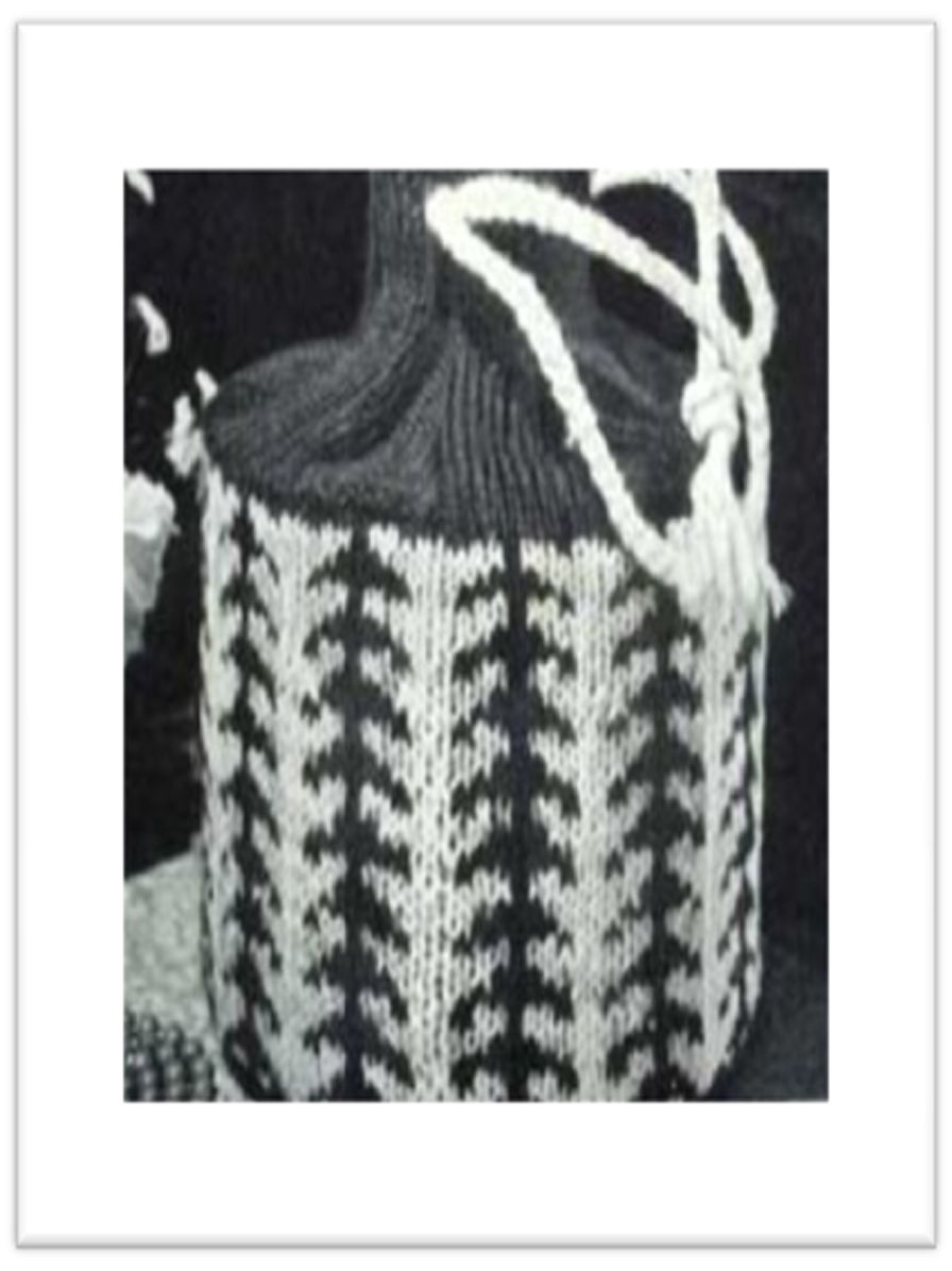 PATTERN #1787 LIDDIA BAG VINTAGE KNITTING