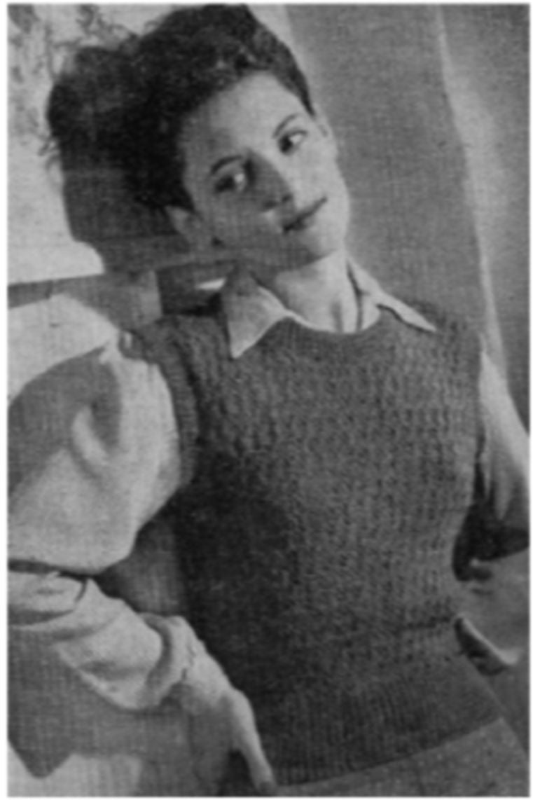 PATTERN #1809 JULIA VINTAGE KNITTING