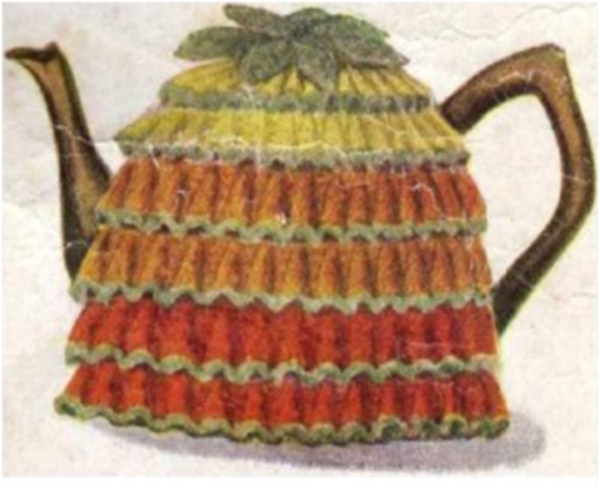 PATTERN #1810 COSY KNITTED VINTAGE KNITTING