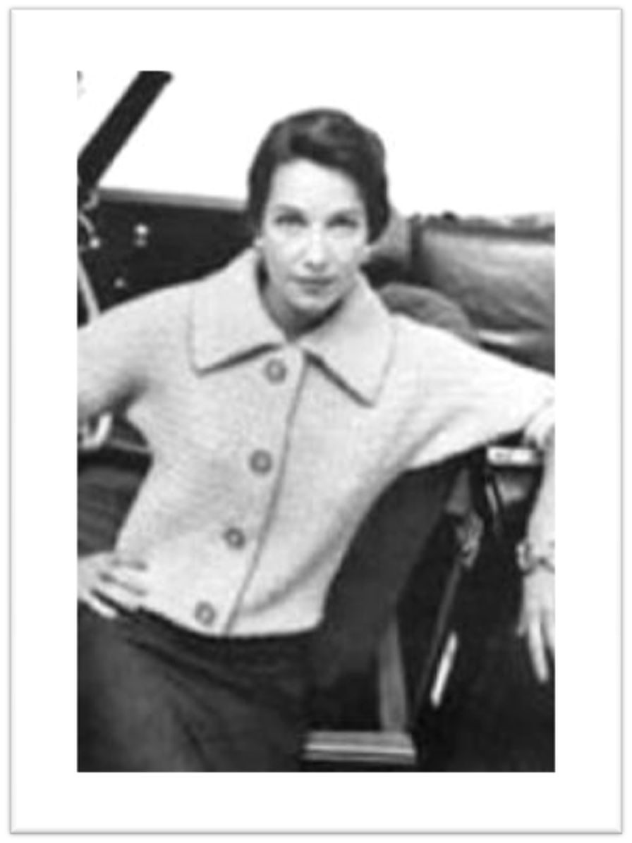 PATTERN #1829 DANBURY SWEATER VINTAGE KNITTING