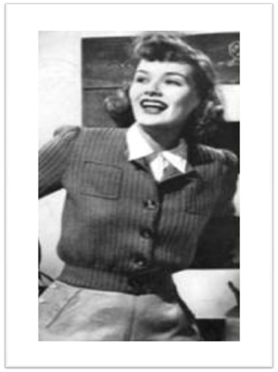 PATTERN #1836 LUMBERJACK SWEATER VINTAGE KNITTING