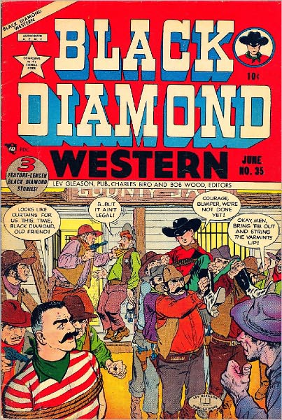 Black Diamond Western Number 35 Western Comic Book