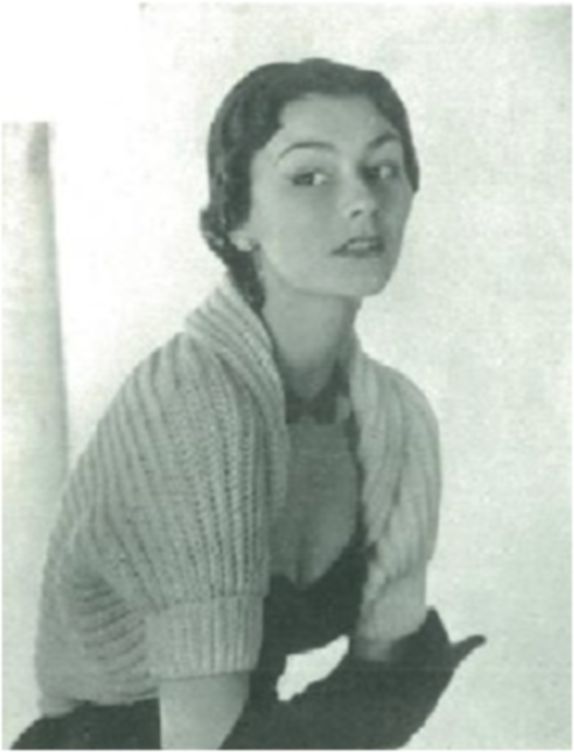 PATTERN #1988 STOLE BOLERO VINTAGE KNITTING