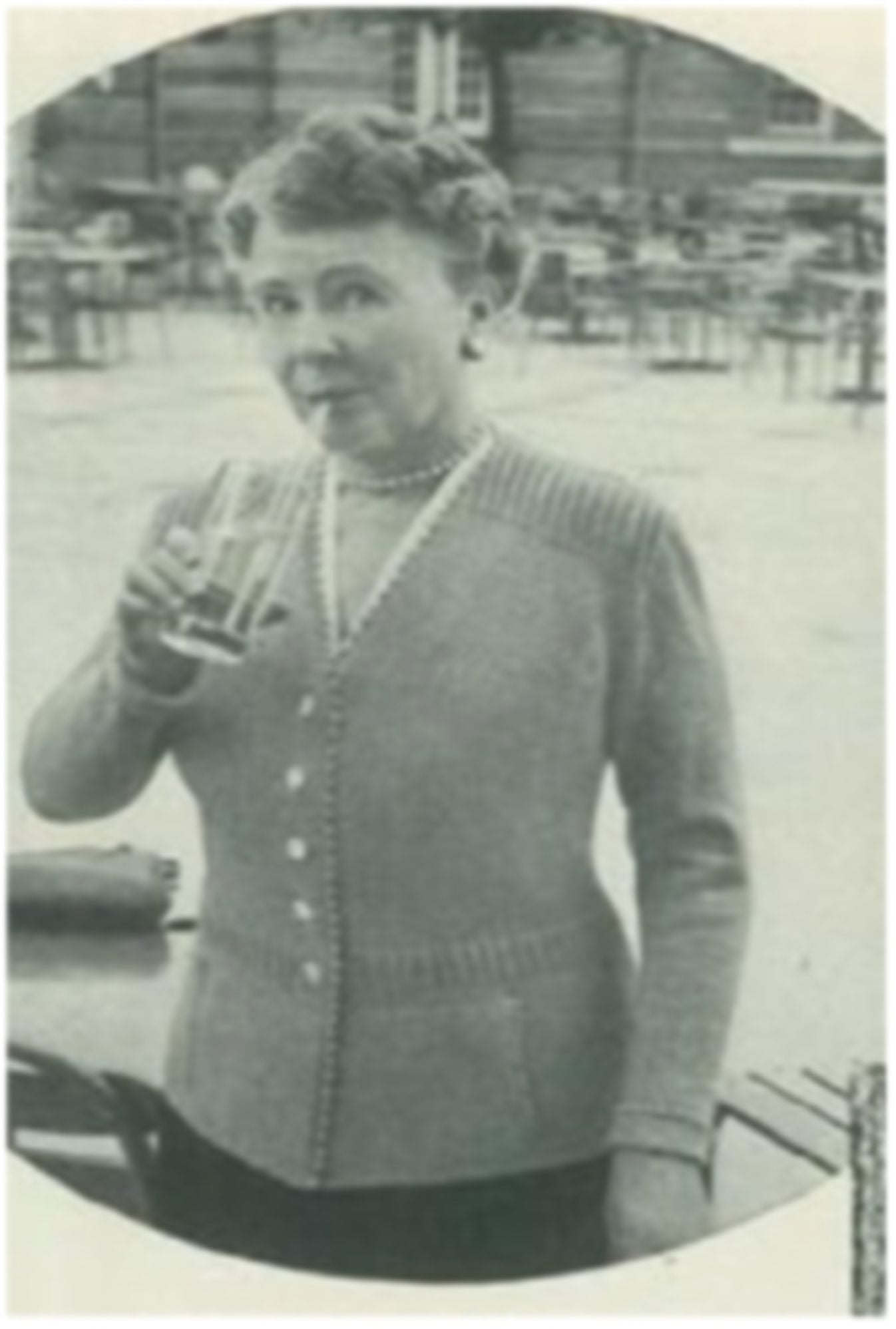 PATTERN #1991 CARDIGAN JACKET VINTAGE KNITTING