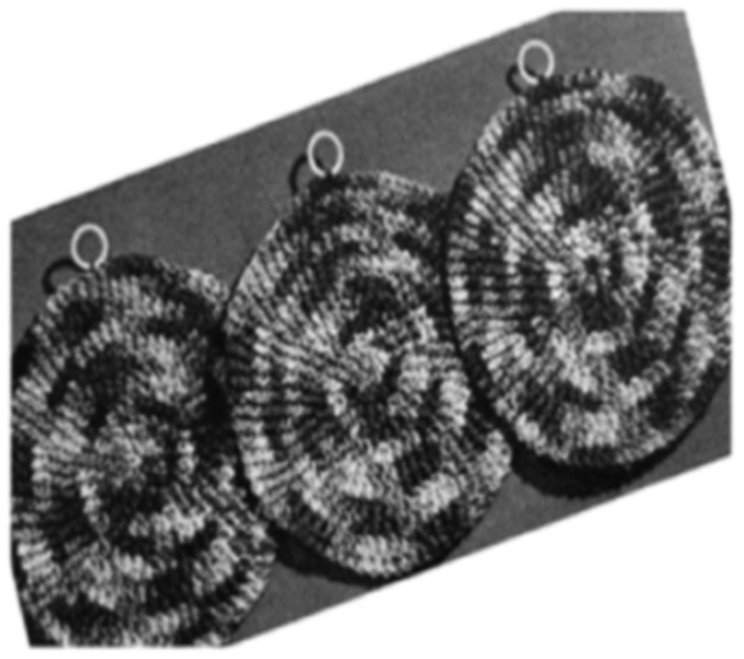 PATTERN #1996 POT HOLDER VINTAGE KNITTING