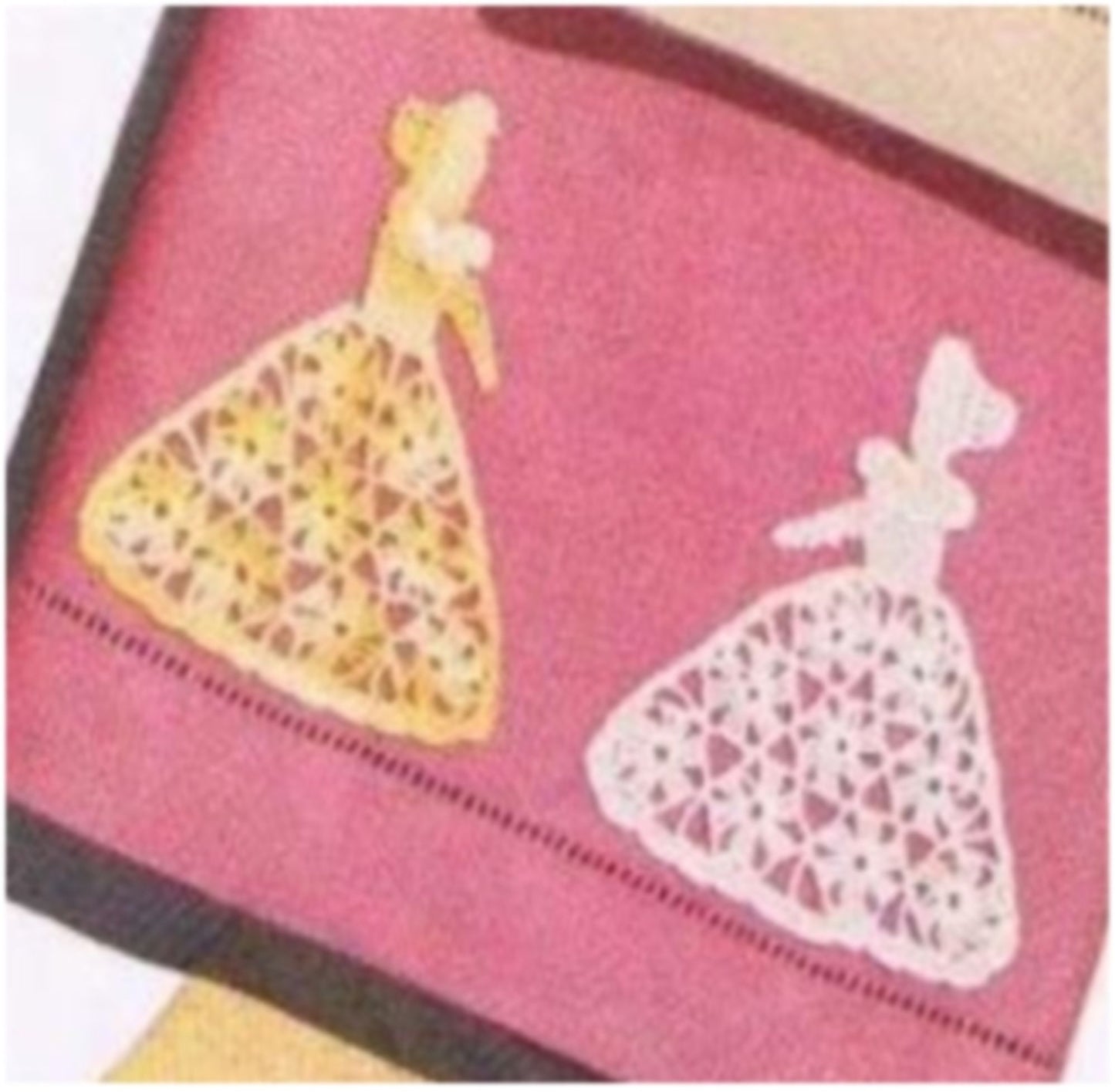 PATTERN #1997 GUEST TOWEL VINTAGE CROCHET