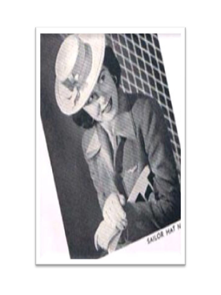 PATTERN #2000 SAILOR HAT VINTAGE KNITTING