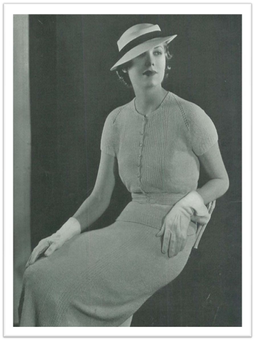 PATTERN #2001 VANESSA VINTAGE KNITTING