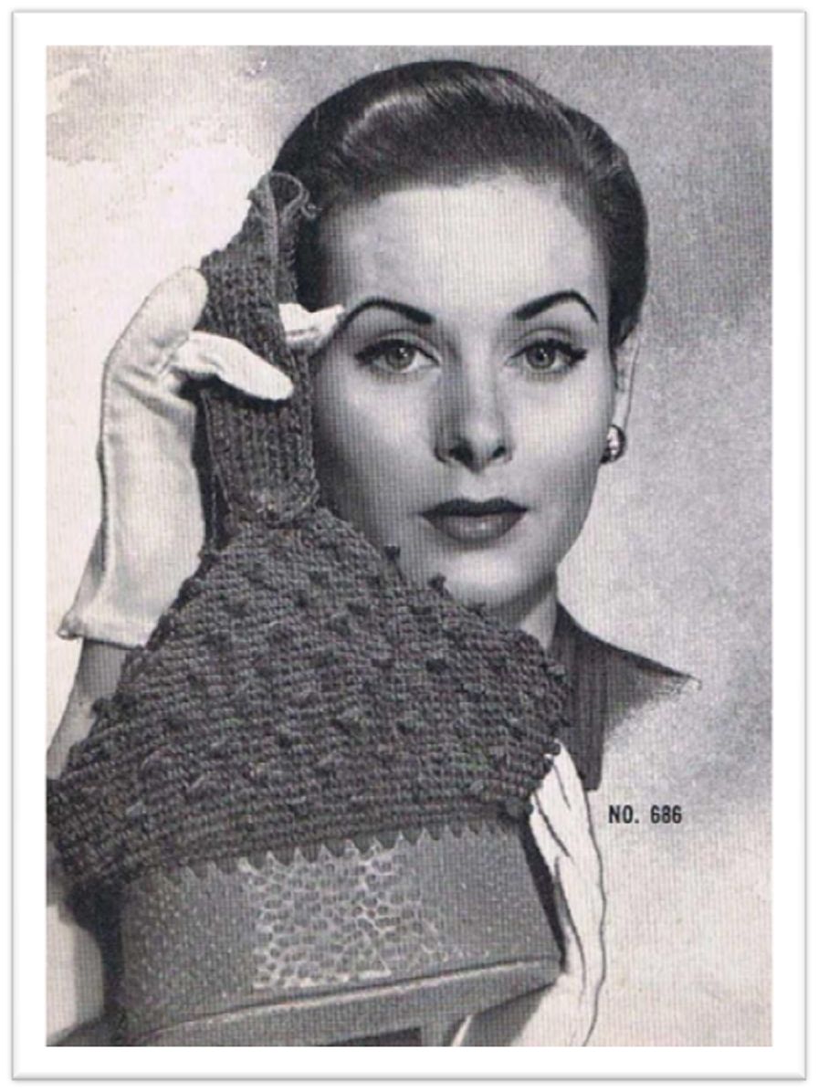 PATTERN #2014 JASMINE BAG VINTAGE CROCHET
