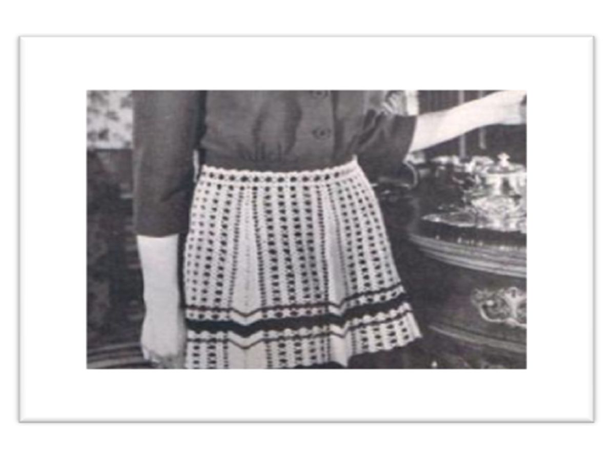 PATTERN #2020 APRON VINTAGE CROCHET