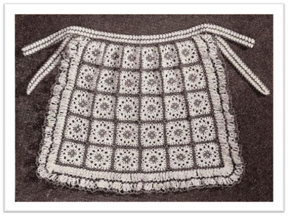 PATTERN #2036 CHECKED FOR CHARM VINTAGE CROCHET
