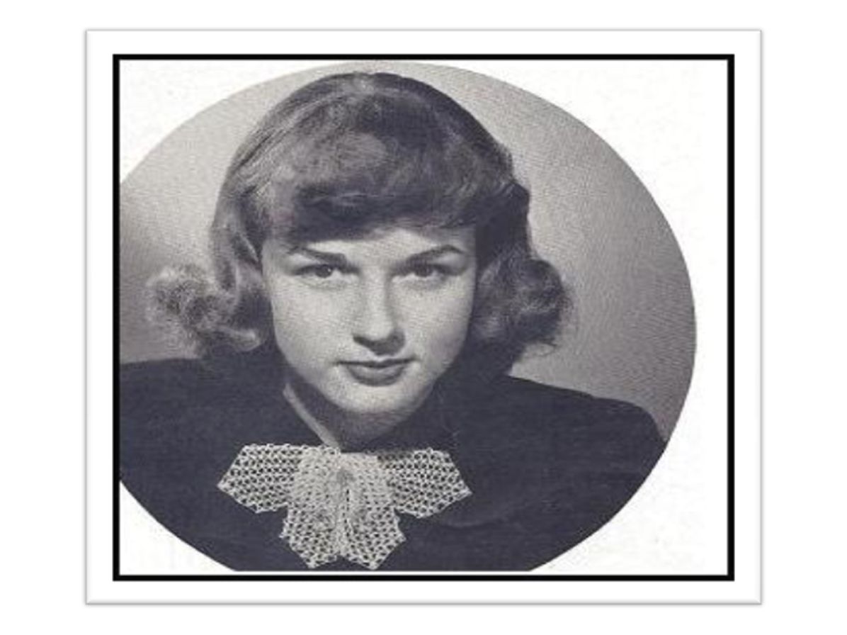 PATTERN #1104 TAILORED BOW VINTAGE CROCHET