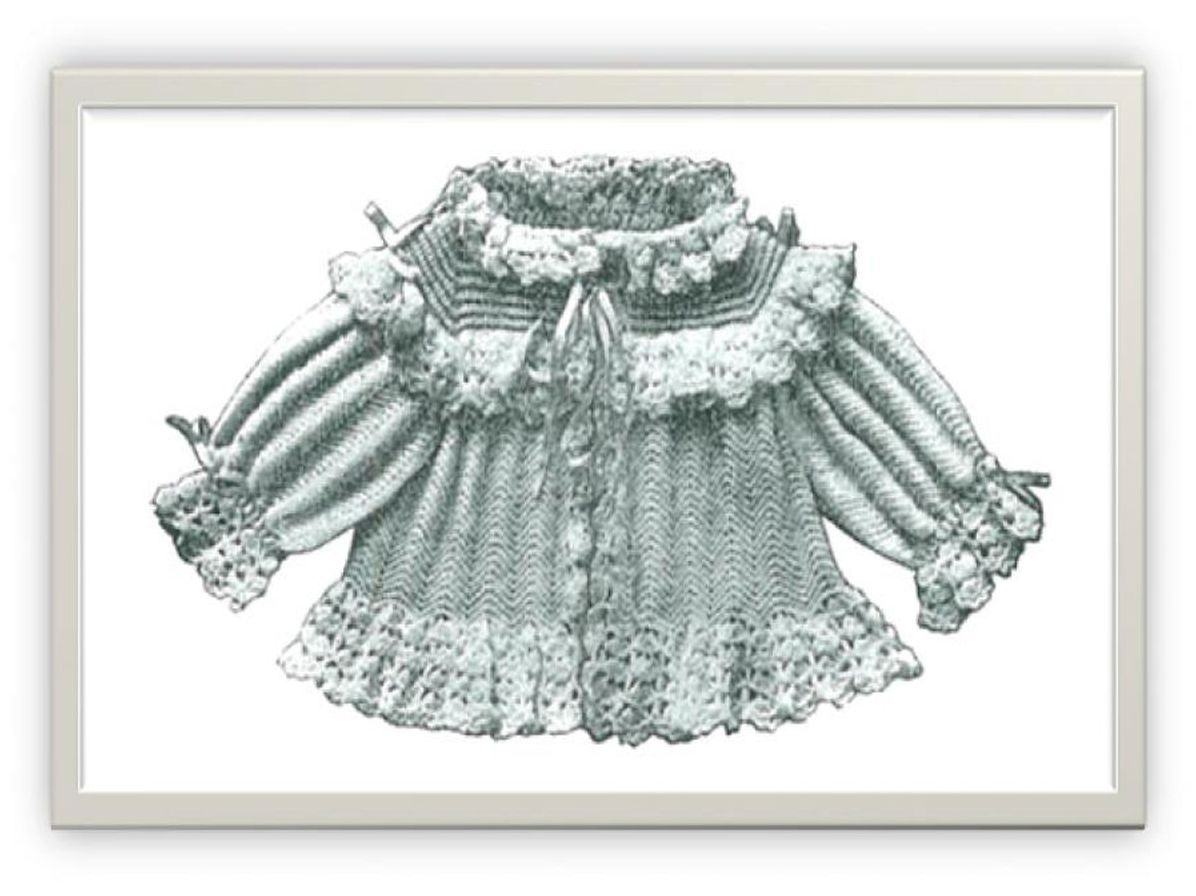 PATTERN #1107 CROCHET LACE VINTAGE CROCHET